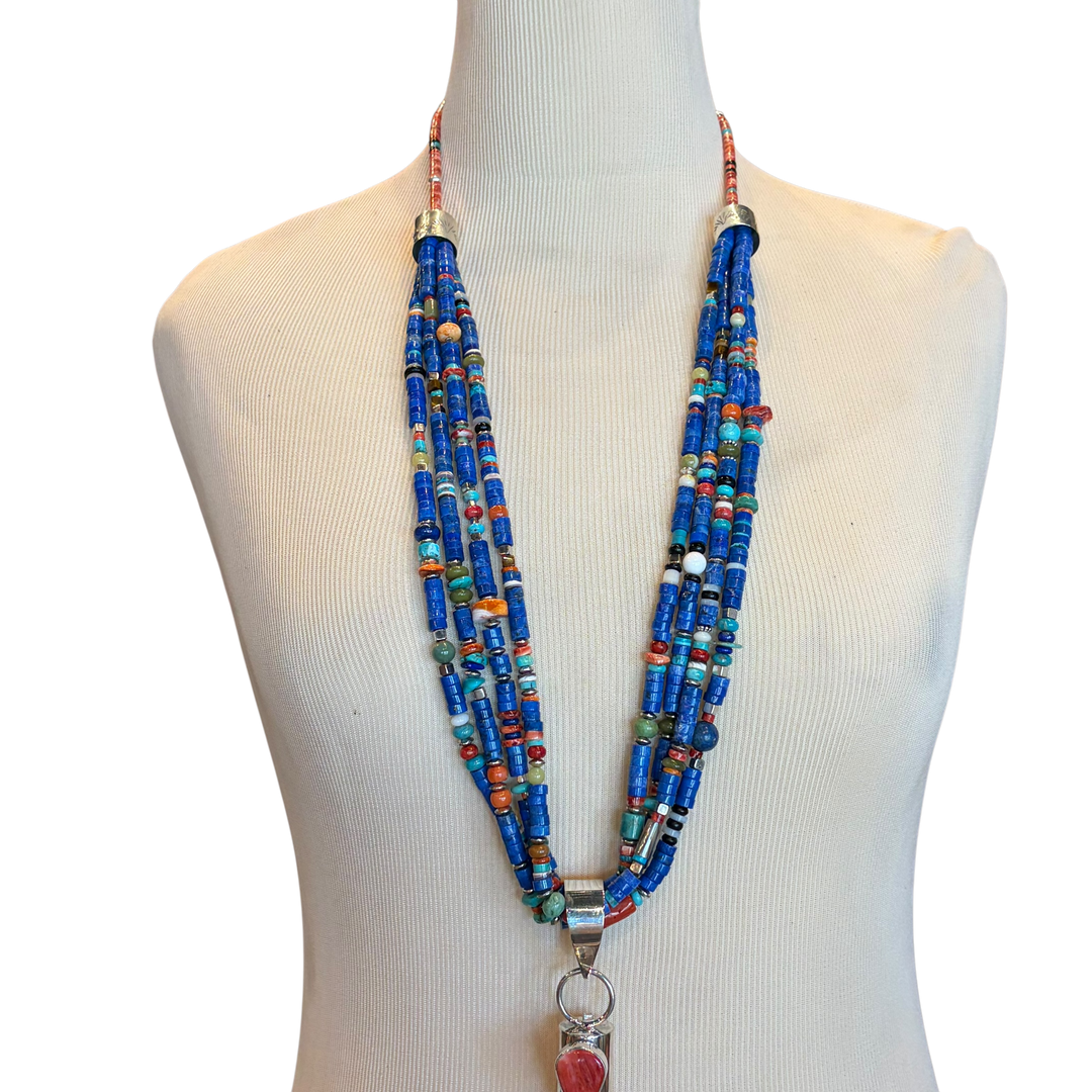 Painted Pueblo Necklace