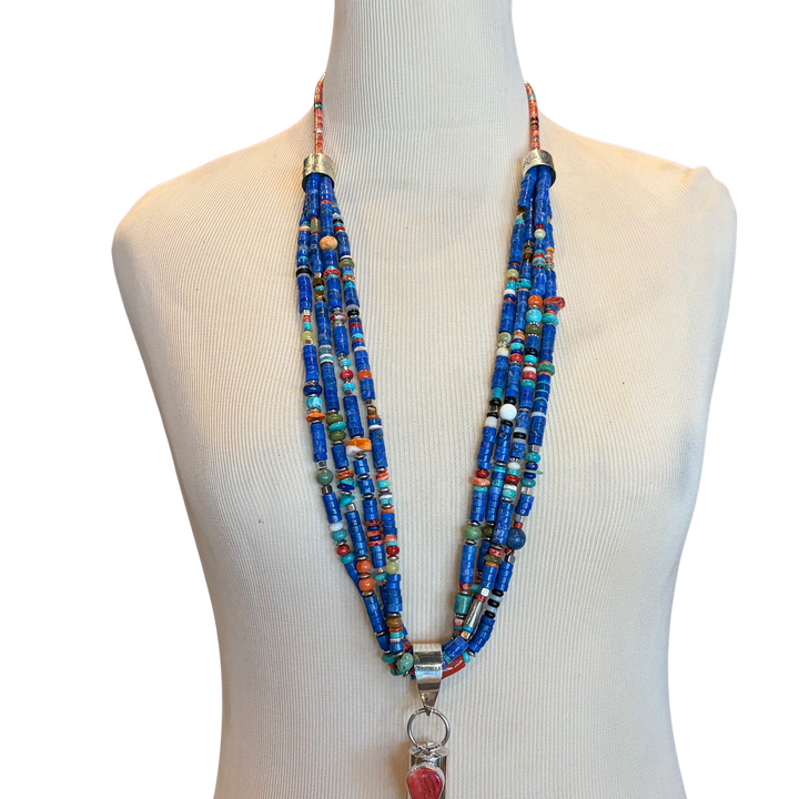 Painted Pueblo Necklace