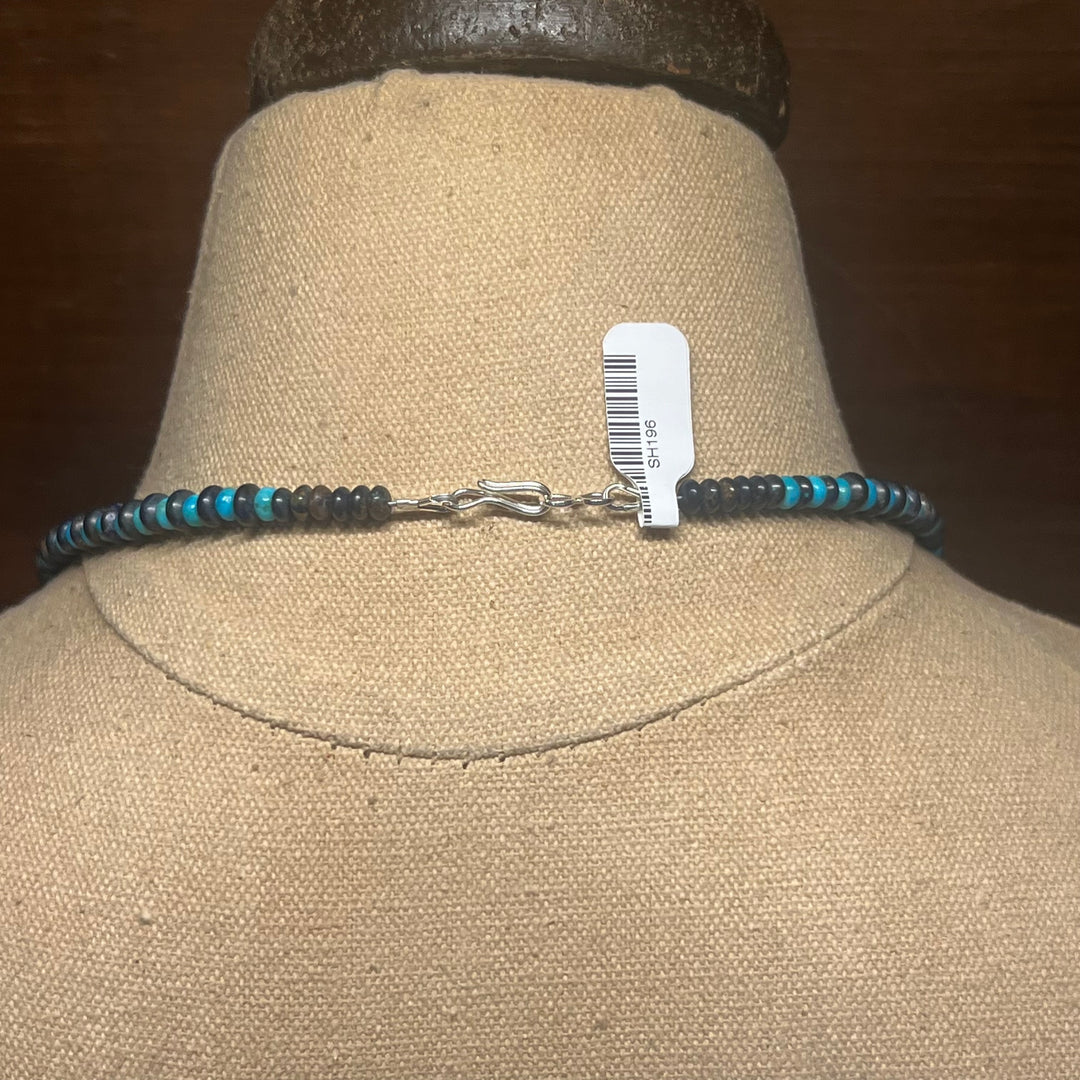 Bisbee Azurrle 3mm Campitos Rondell Necklace