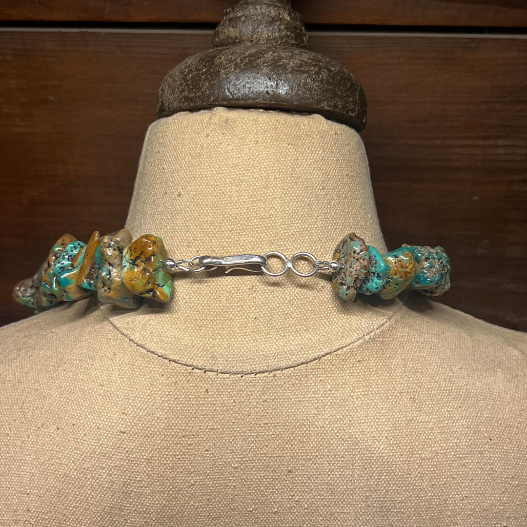Elisa Turquoise Nugget Necklace
