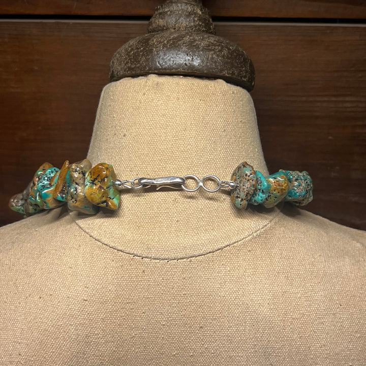 Elisa Turquoise Nugget Necklace