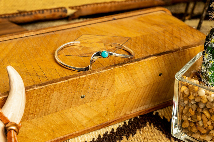Contemporary Turquoise Cuff