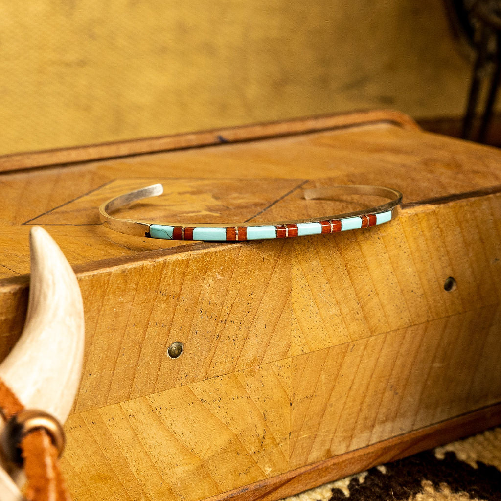 Inlay Row Cuff