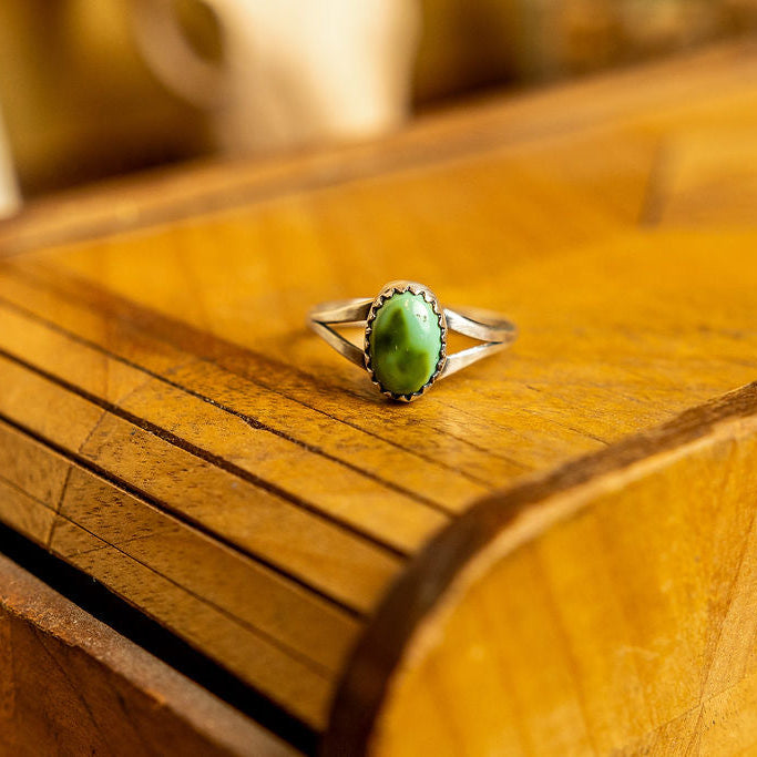 Green Turquoise Rings