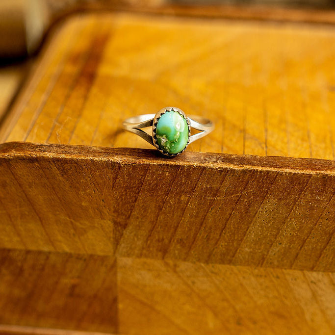Green Turquoise Rings