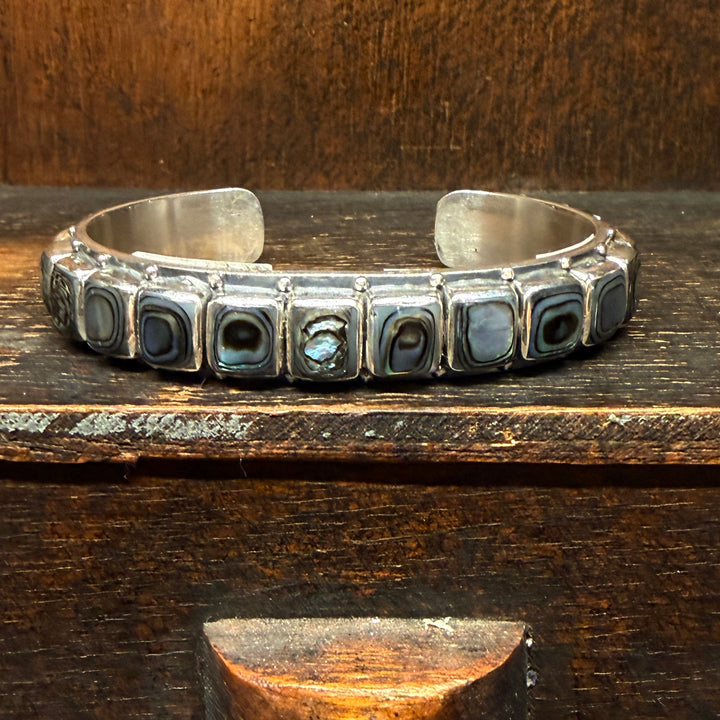Abalone Shell Stacker Cuff (Small/Medium)