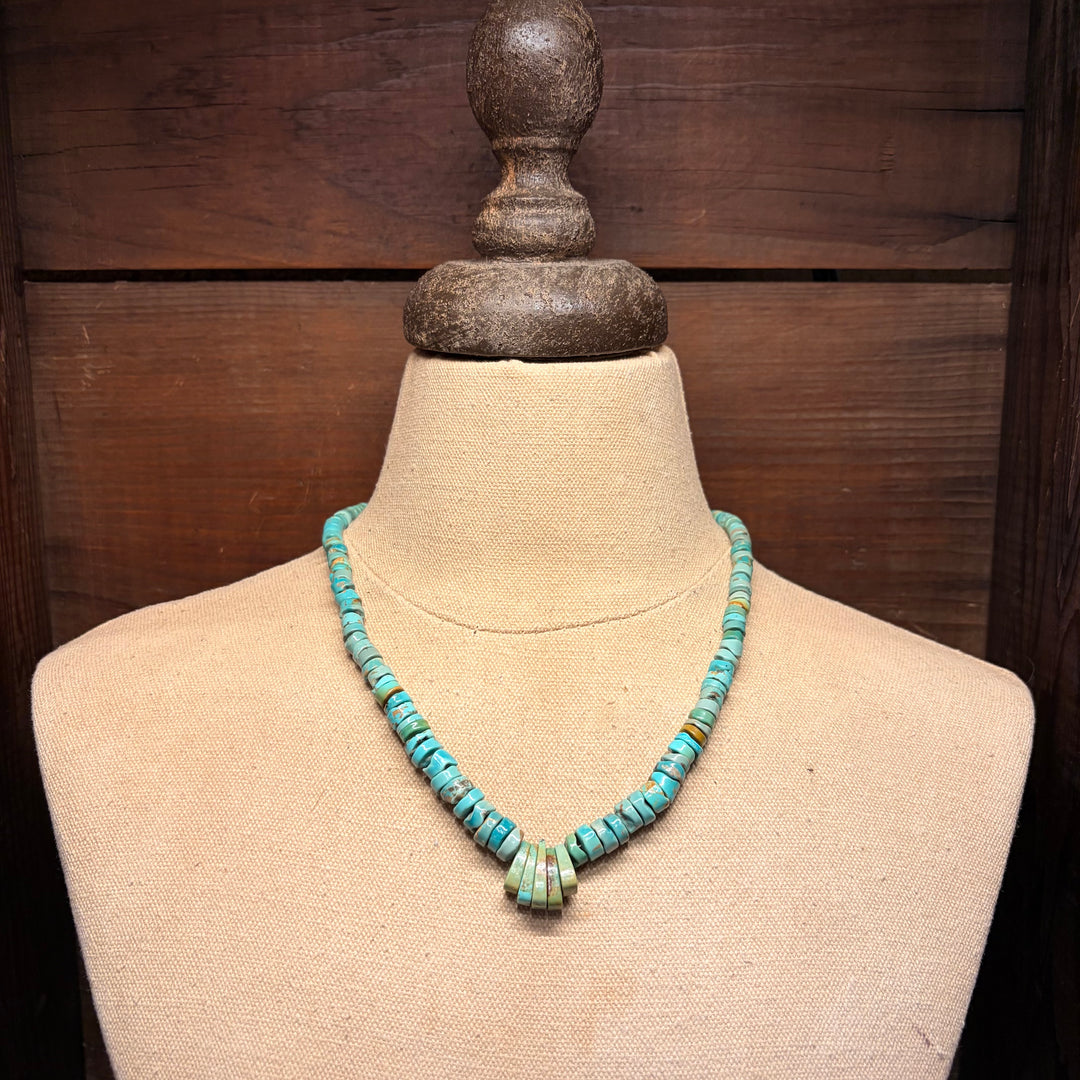Blue Quill Necklace