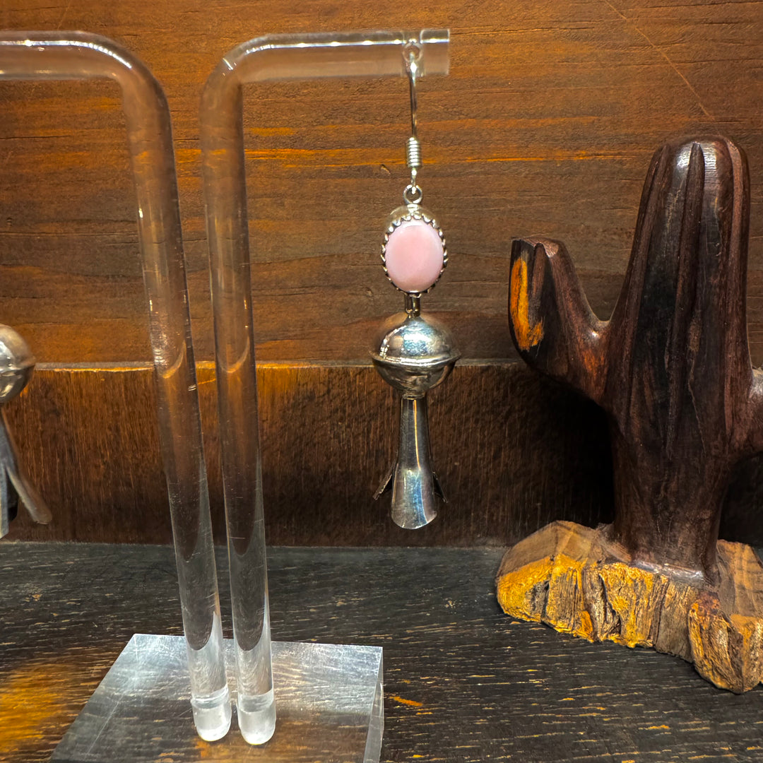 Pink Conch Squash Earrings
