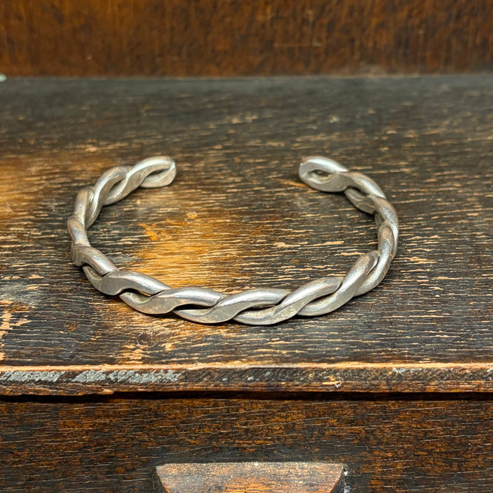 Sterling Silver Braided Cuff