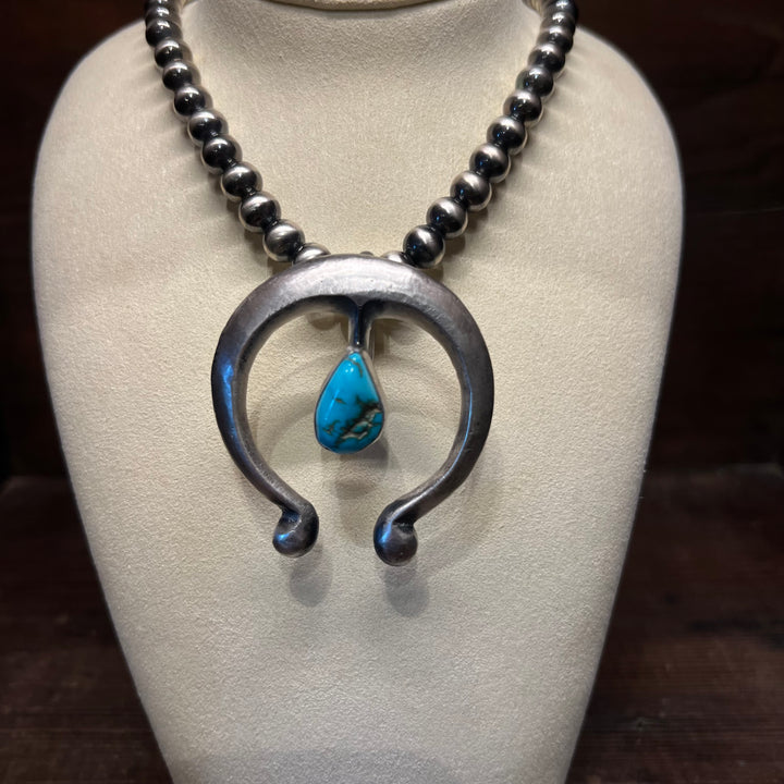 Sandcast Naja Pendent Turquoise