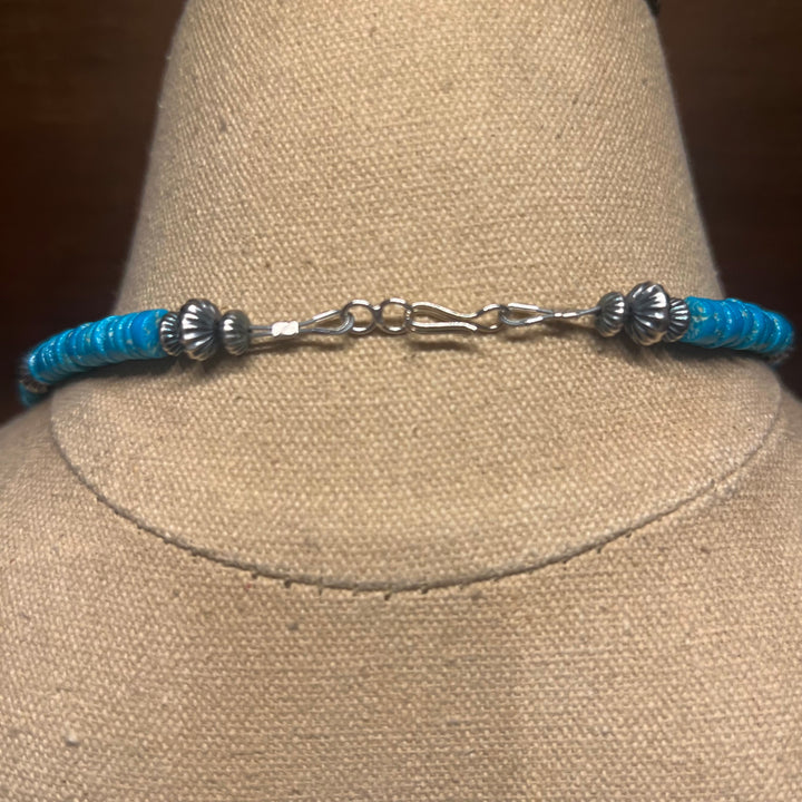 Turquoise Heshi and Mixed Navajo Pearls