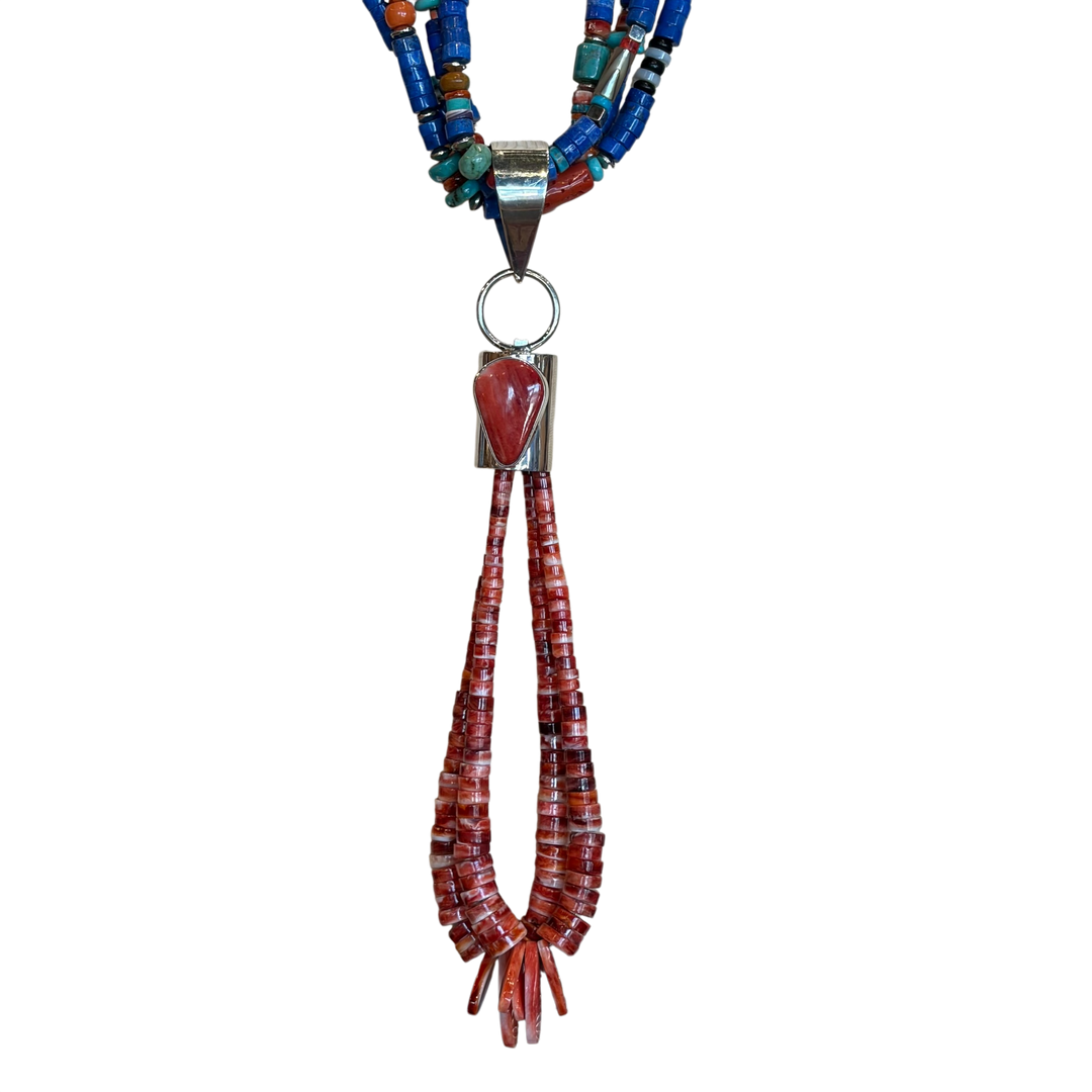 Painted Pueblo Necklace