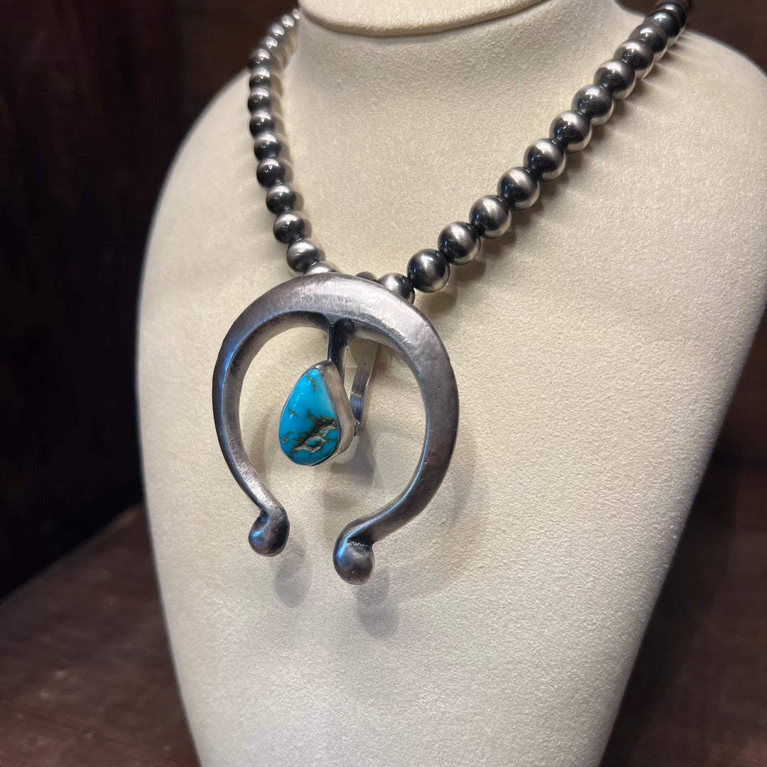 Sandcast Naja Pendent Turquoise