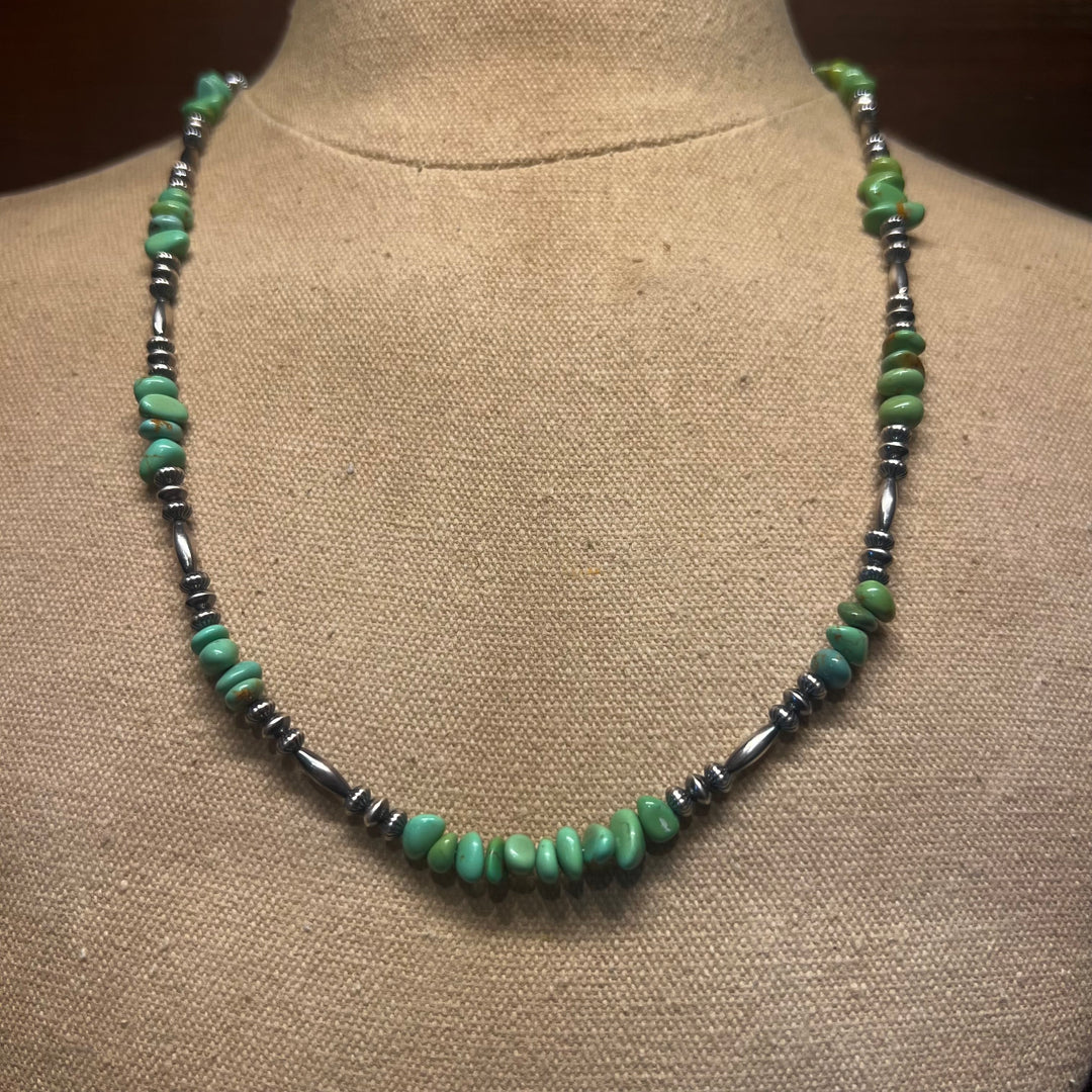 Turquoise 5,6mm Campitos 22” Necklace