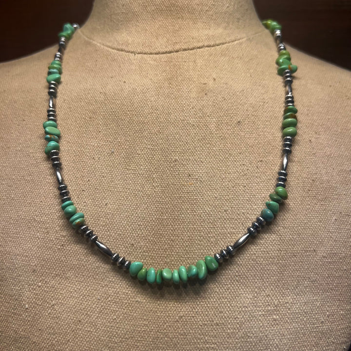 Turquoise 5,6mm Campitos 22” Necklace