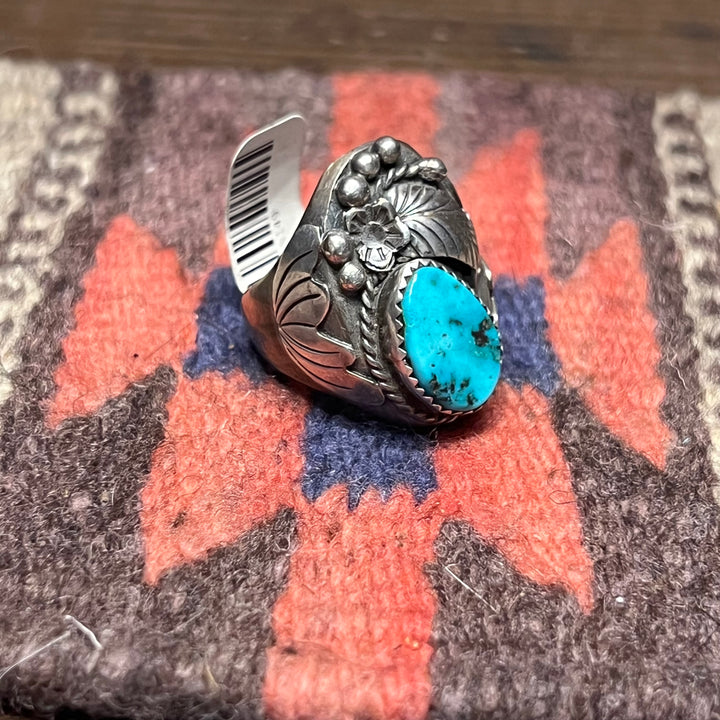 Nevada Turquoise Leaf Vintage 1970's