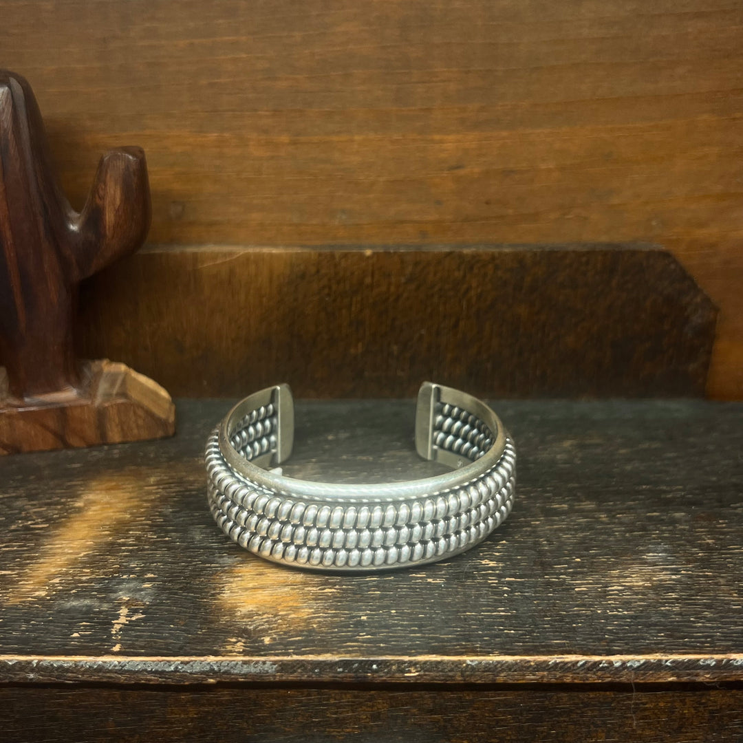 Sterling Silver Triple Coil Cuff
