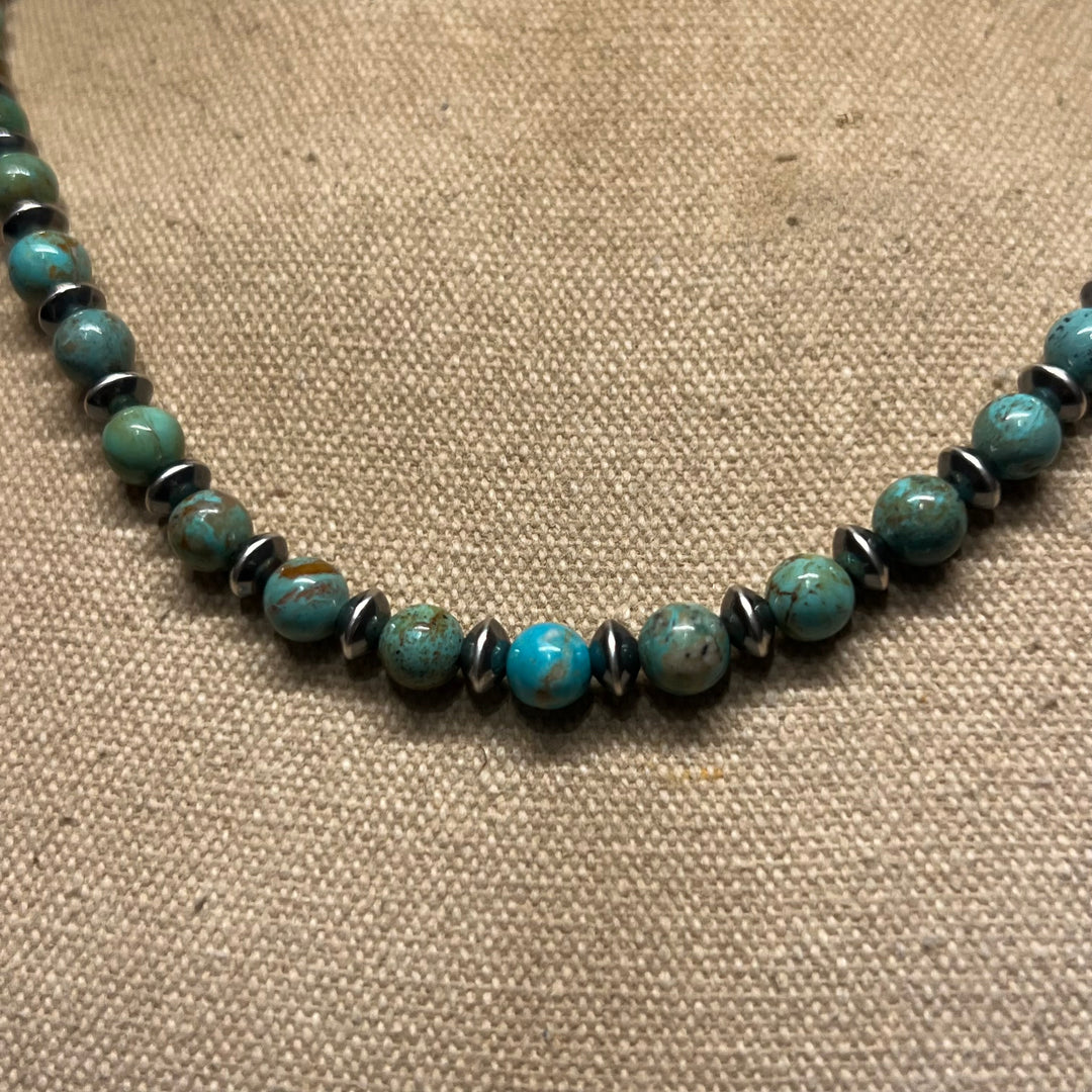 Campitos Turquoise Necklace 18”