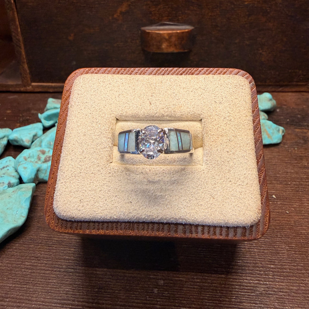 Skyfire Inlaid Ring
