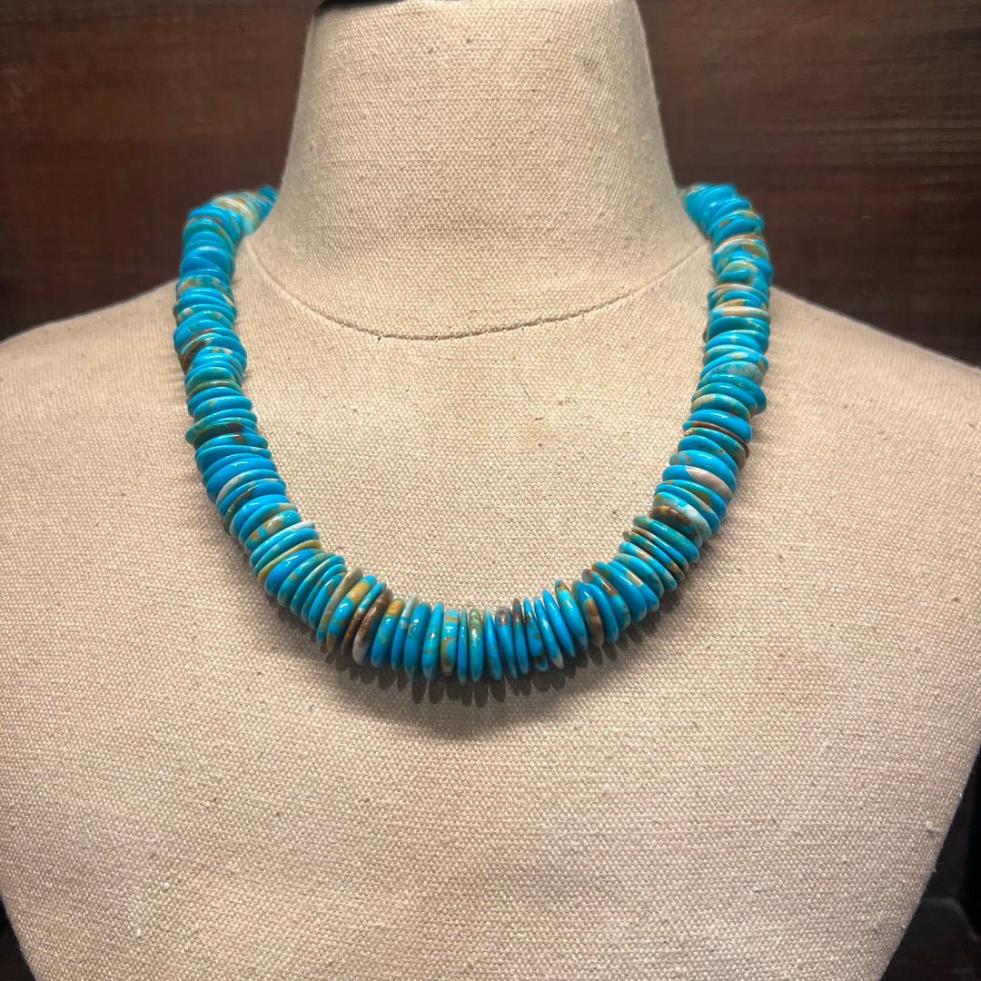 Campitos Turquoise Necklace 20”