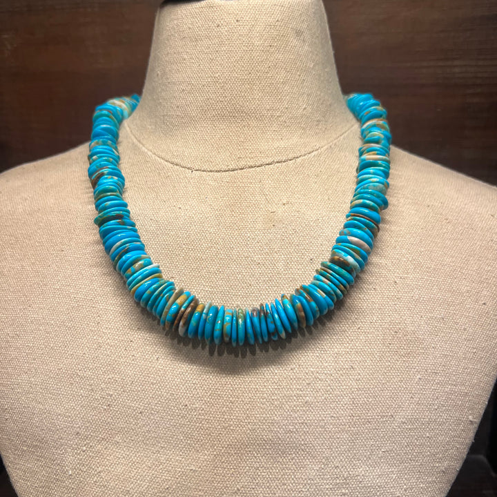Campitos Turquoise Necklace 20”