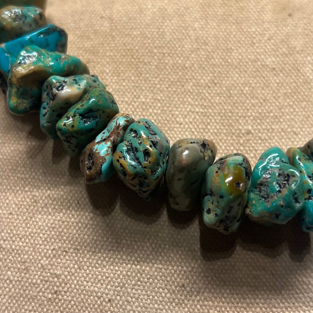 Elisa Turquoise Nugget Necklace