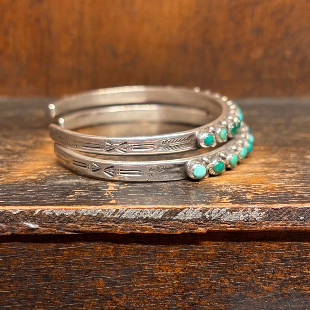 Vintage Petit Point Cuff