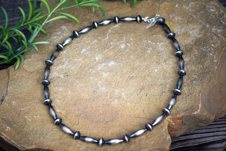 Navajo Pearl Saucer Necklace