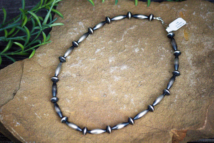 Navajo Pearl Saucer Necklace