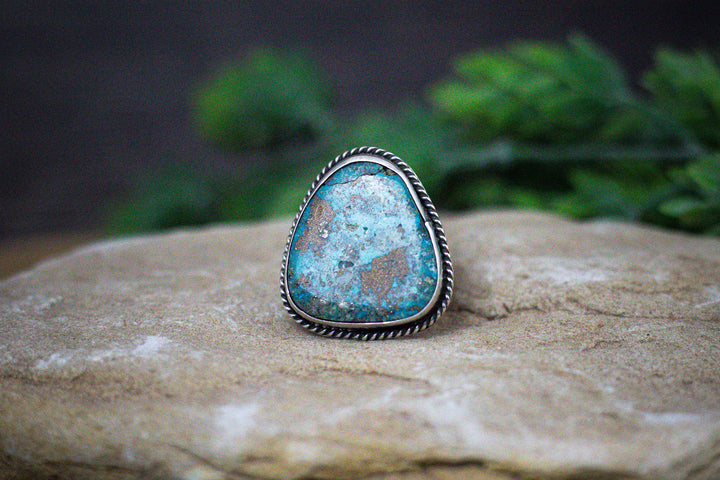 Fox Nevada Turquoise Vintage Ring