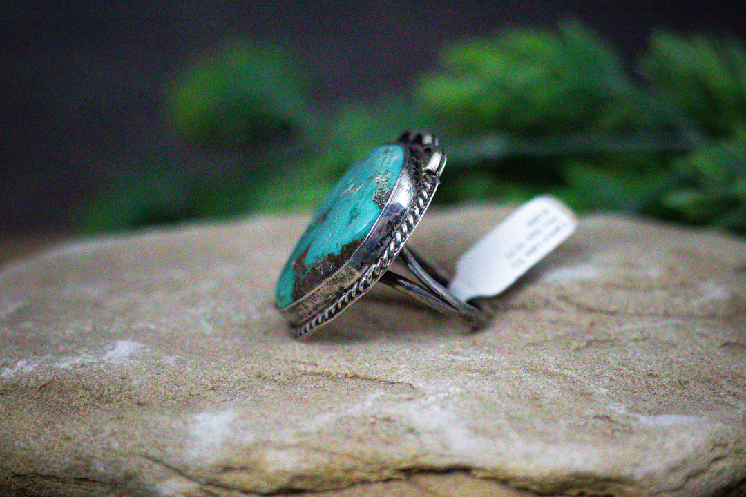 Carico Lake Nevada Turquoise Ring