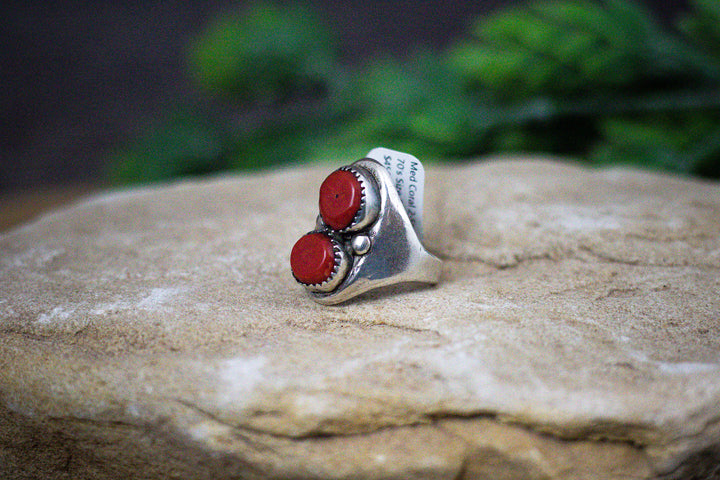 Mediterranean Coral Ring