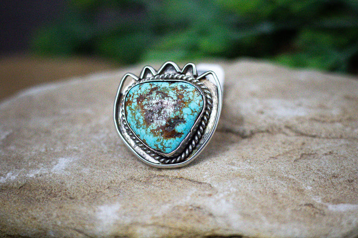 Nevada #8 Turquoise Ring