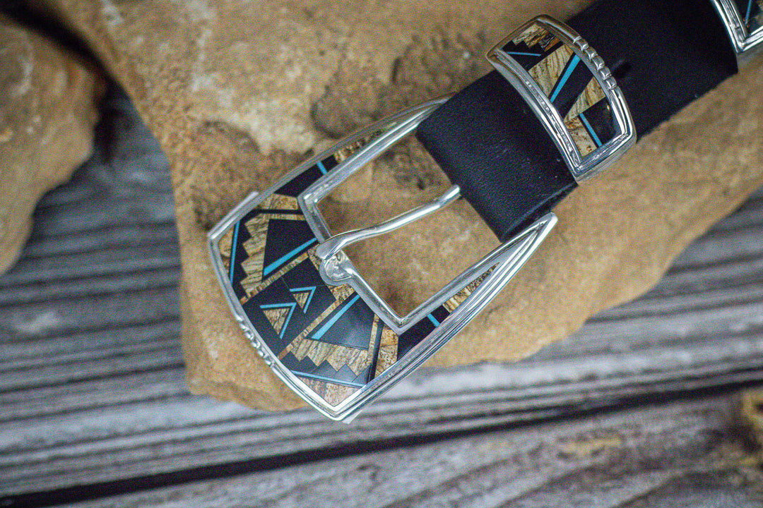 Turquoise Creek Fancy Inay Ranger Buckle D