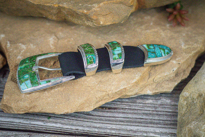 Sonoran Turquoise Inlay Ranger Buckle