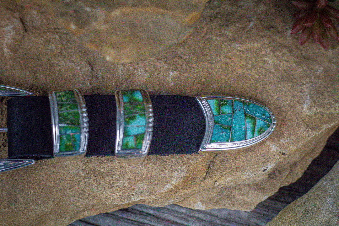 Sonoran Turquoise Inlay Ranger Buckle