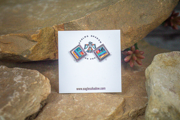 Indian Summer Inlay Earrings