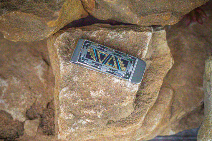 Turquoise Creek Fancy Inay Money Clip