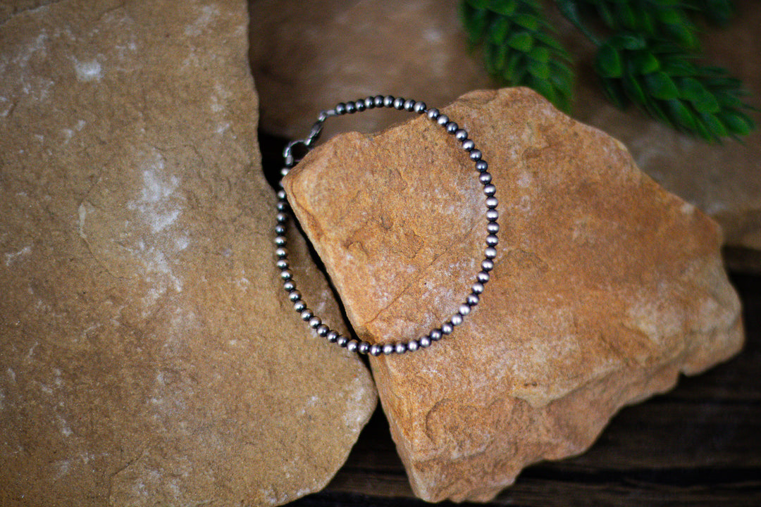 3mm Navajo Pearl Bracelet