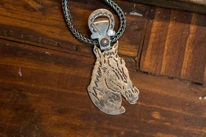 Sterling Silver Horse Pendant