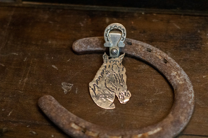 Sterling Silver Horse Pendant