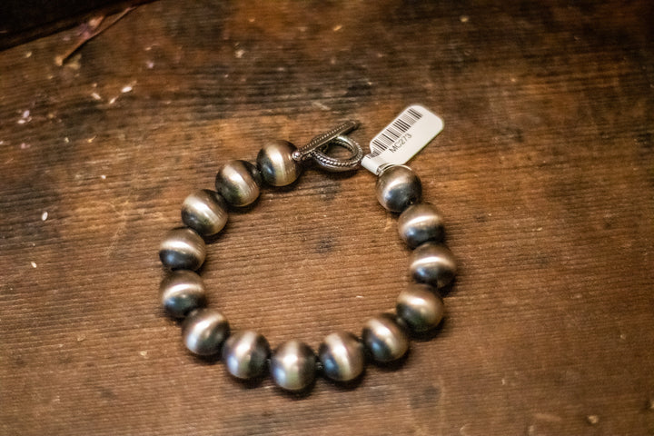 12mm Navajo Pearl Bracelet