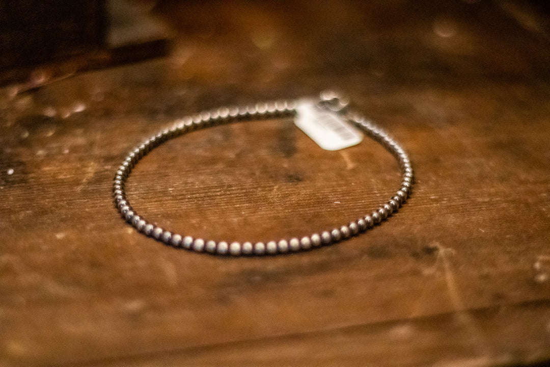 3mm Navajo Pearl Anklet