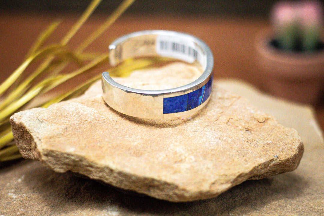 Inlay Lapis Cuff