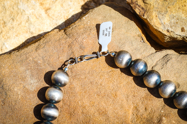 Navajo Pearls 14mm 16" Necklace