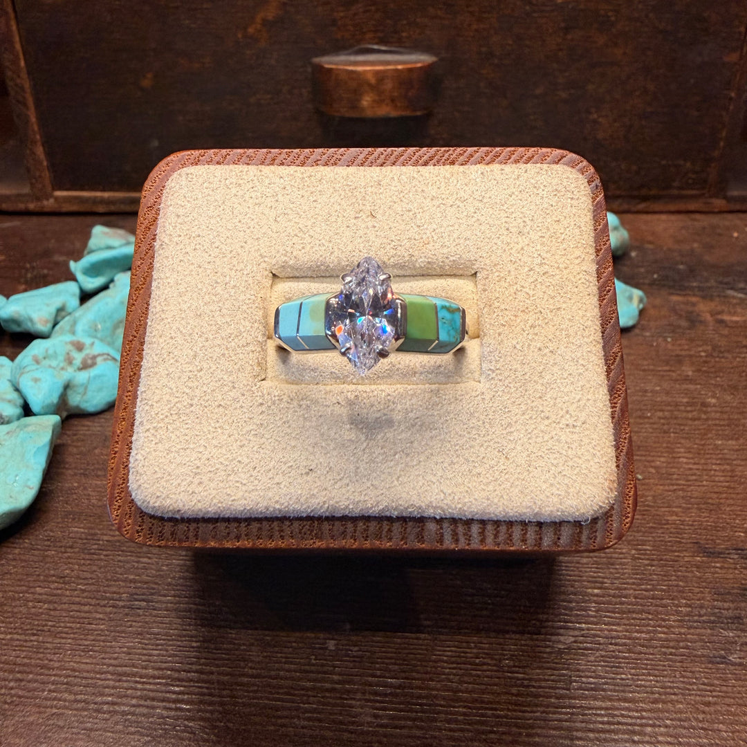 Sonoran Gold Inlaid Ring