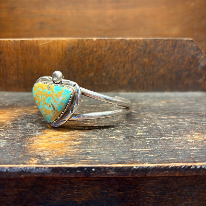 Royston Turquoise Triangle Stamp Storytelling Bracelet