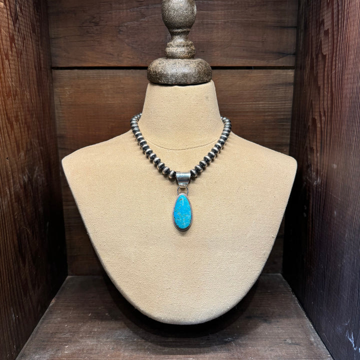 Blue Campitos Drop Pendant