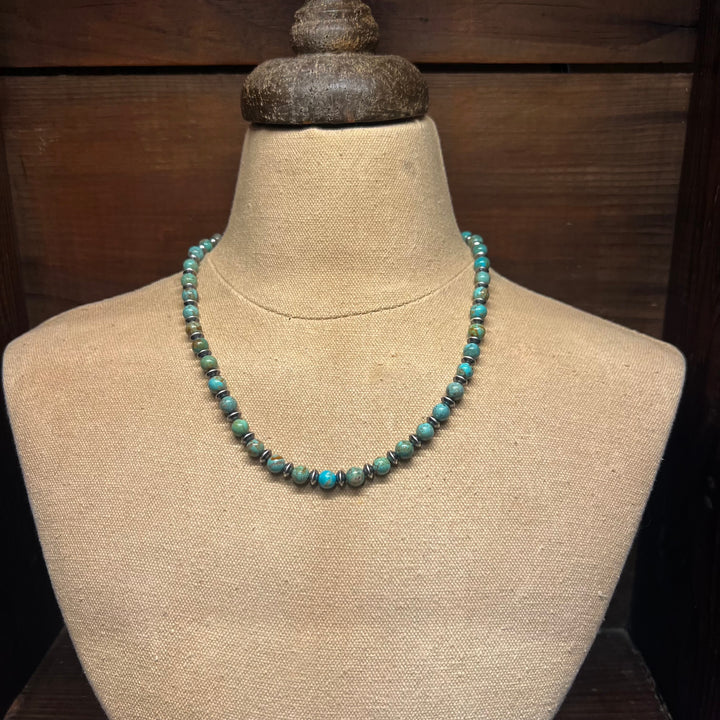 Campitos Turquoise Necklace 18”
