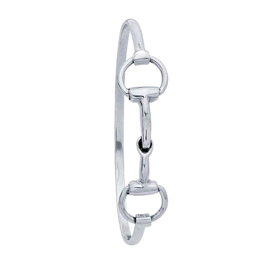 Horse-Bit Bangle Bracelet